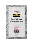 Rock Shox Coupe Deluxe &amp; Super Deluxe Rear Shocks Owner's Manual