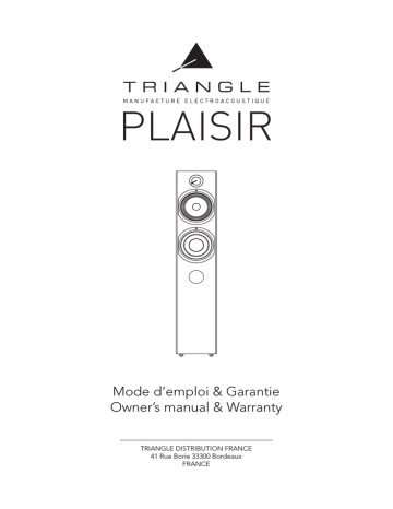 Triangle PLAISIR | Manualzz