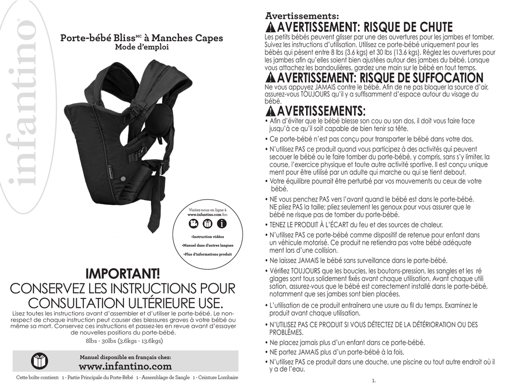 Important Conservez Les Instructions Pour Consultation Manualzz