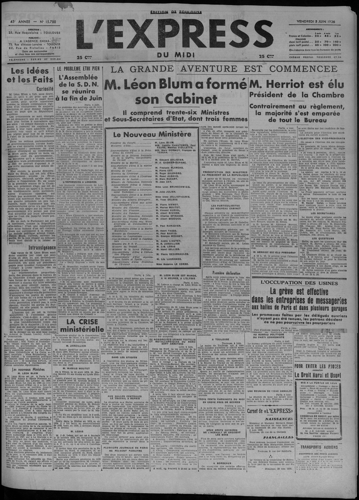 Leon Blum A Forme Son Cabinet Manualzz