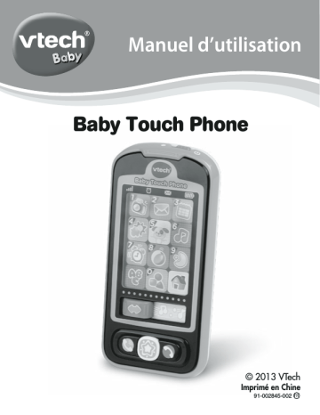 Vtech Baby Touch Phone Mode D Emploi Manualzz