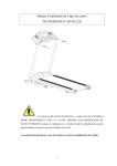Techness RUN 200 Treadmill Manual