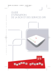 Guide d&rsquo;utilisation de la Box SFR