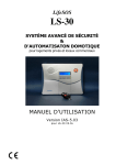 Manuel d'utilisation LS-30 V5.0x