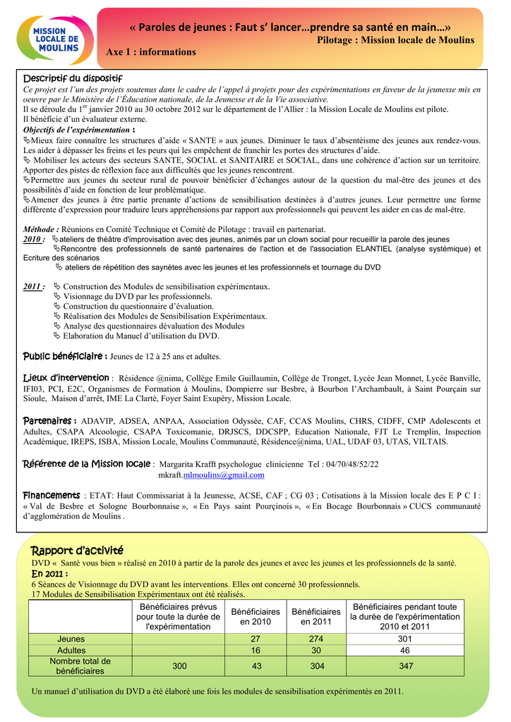 rencontres avec le val de sioule