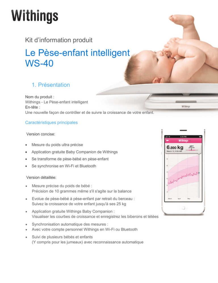 Le Pese Enfant Intelligent Ws 40 Manualzz