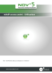 ndv&reg;AP NAP50-MU Manuel-Utilisation-fr-140203 - Manuel d'utilisation