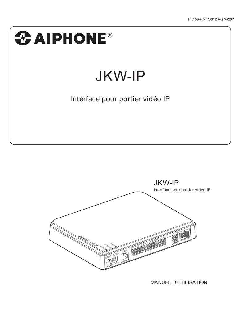 aiphone jkw ip software download