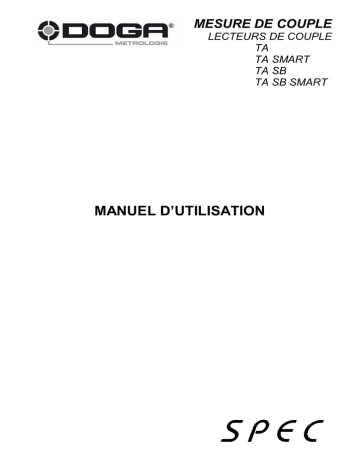 MANUEL D`UTILISATION | Manualzz