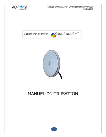 MANUEL D`UTILISATION | Manualzz