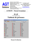 Manuel d'utilisation syst&egrave;me de pointage ASTROW P.I.P