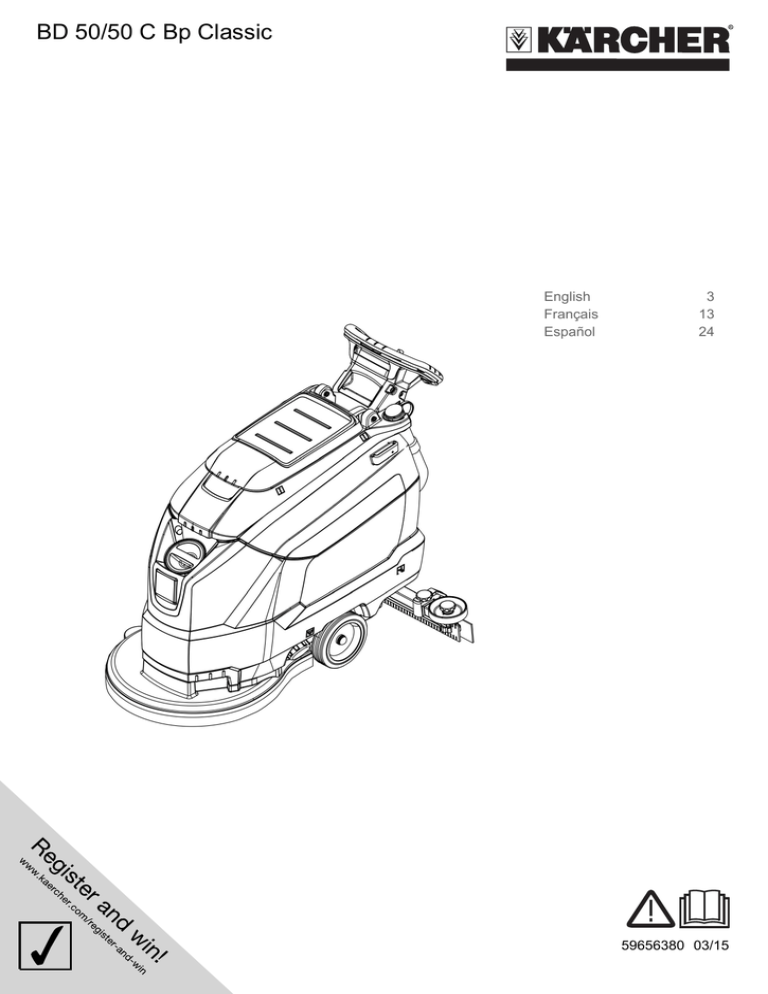 BD 50/50 C Bp Classic | Manualzz