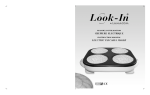 Electric Pancake Maker CRE12-4 Instruction Manual