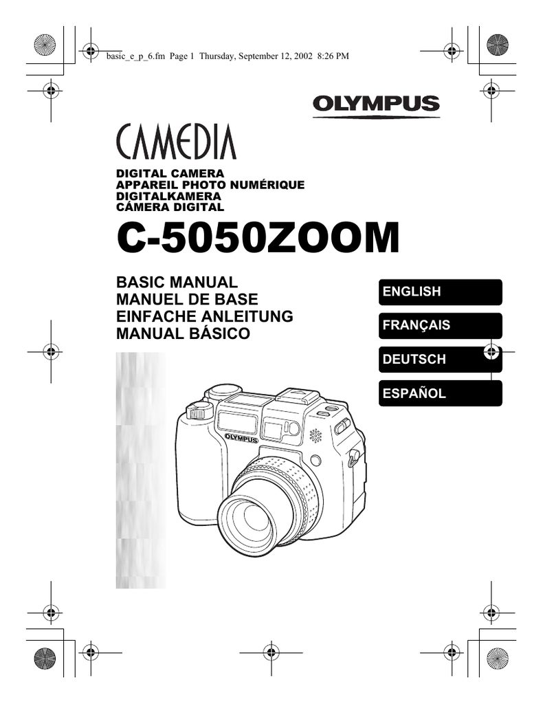 Olympus c5050 zoom Owner's manual Manualzz