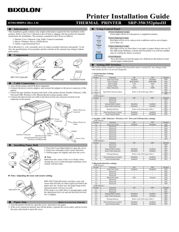 Printer Installation Guide | Manualzz