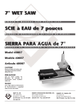 QEP 60007 Wet Saw Manual: AI Chat &amp; PDF Access