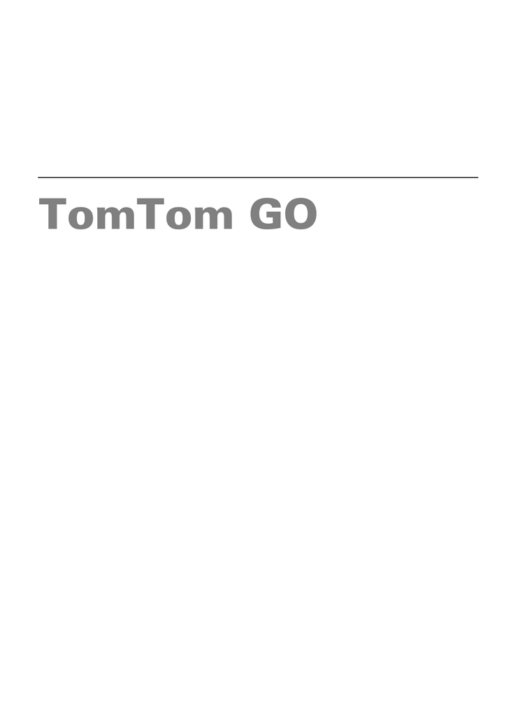 TomTom GO 710 Mode d'emploi Manualzz