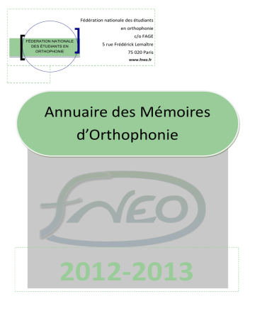 rencontre neurologie 2012