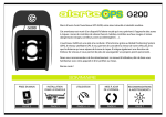 Manuel d'utilisation du d&eacute;tecteur de radar G200