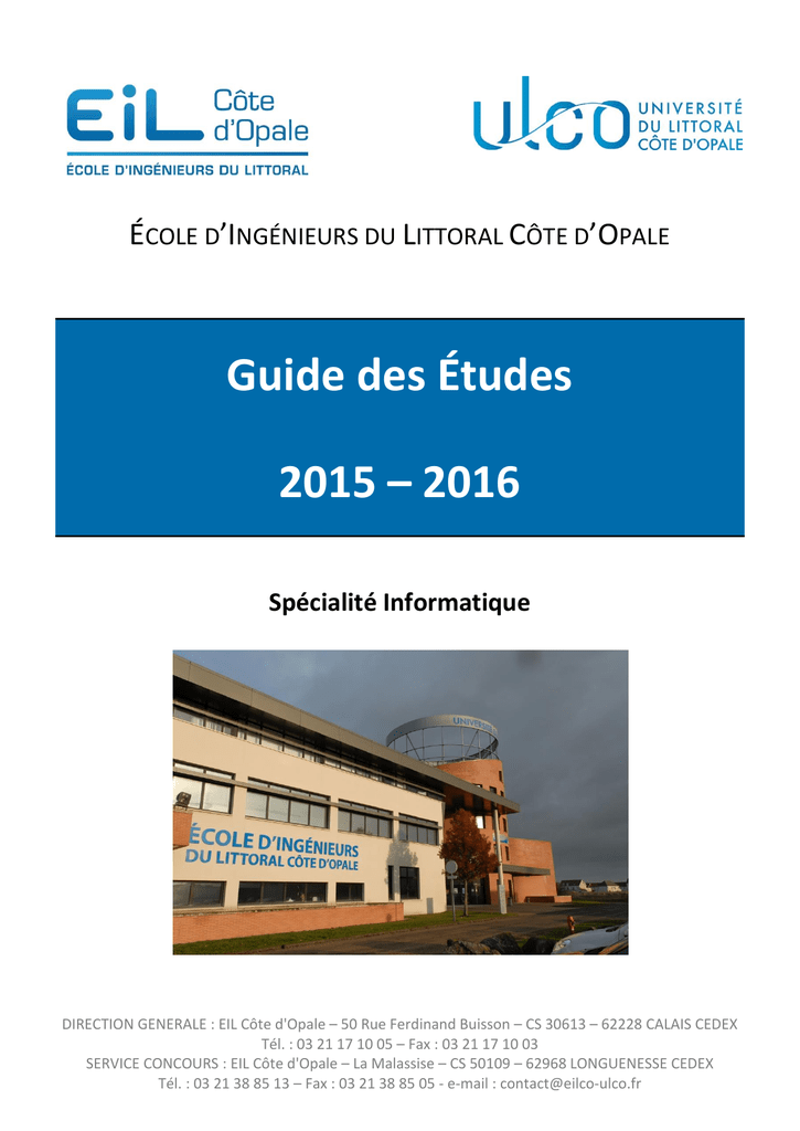 Guide Des Etudes - ULCO