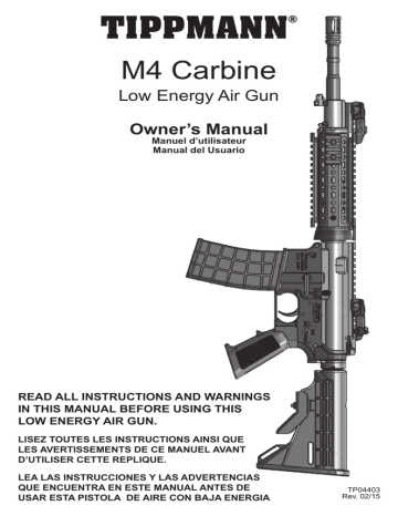 COLT AR-15 SEMIAUTOMATIC RIFLE & CARBINE OWNERS INSTRUCTION MANUAL AR15-COLT 