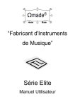 Guitare Elite - Manuel Utilisateur