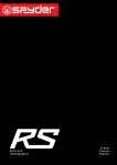 Spyder RS Paintball Marker User Manual