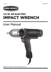 Impact Wrench User Manual