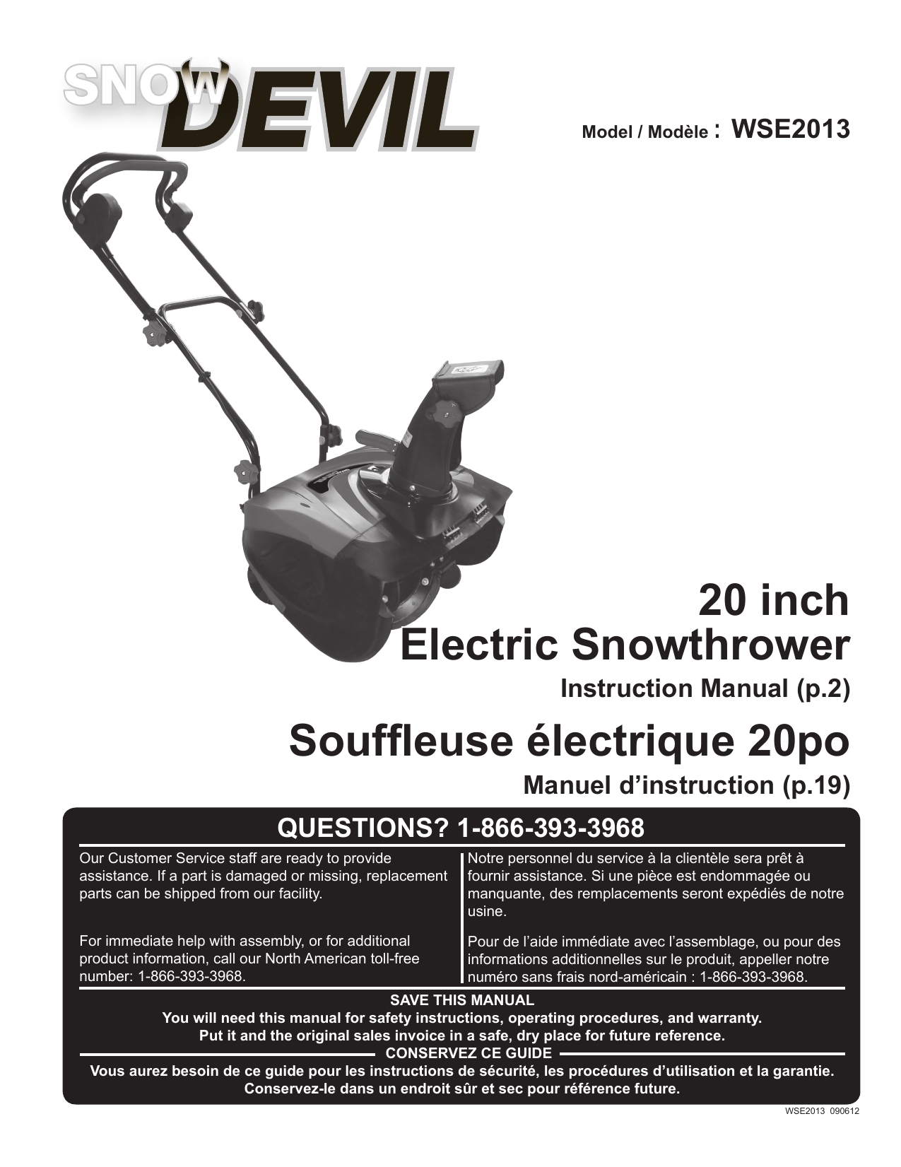 WSE2013 Murana Snow Devil Parts Manualzz