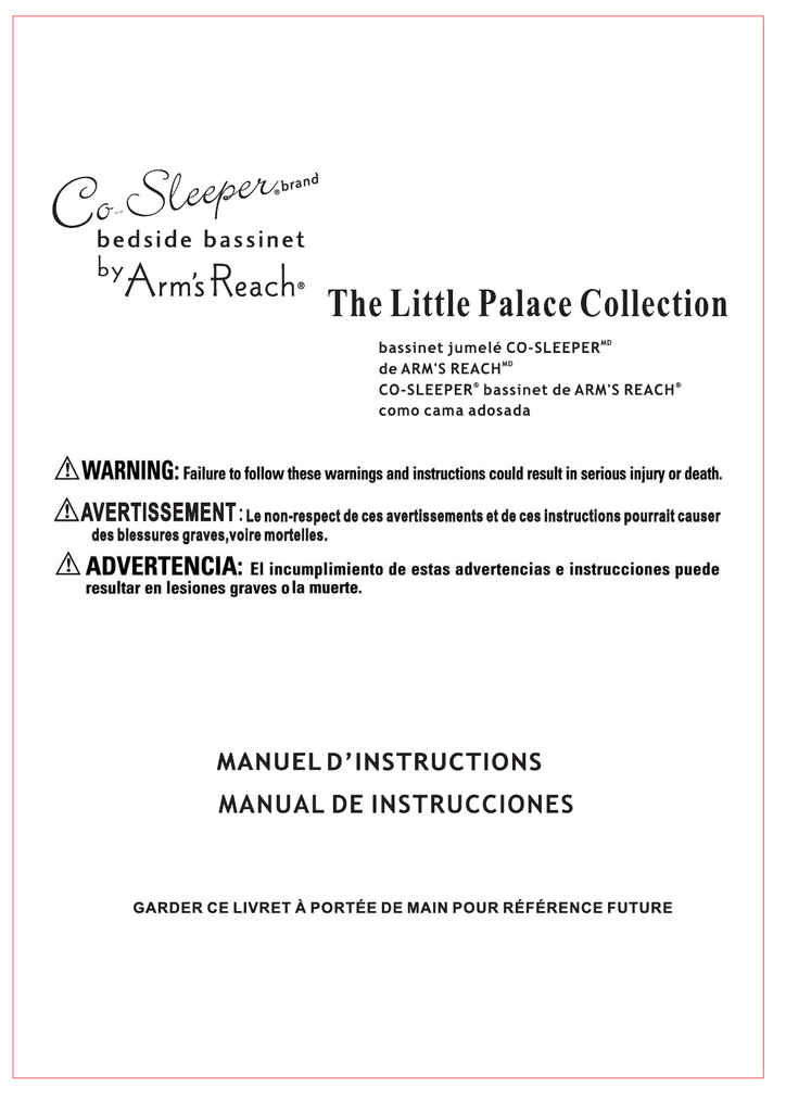the little palace collection co sleeper
