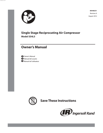 Ingersoll-Rand SS4L5 Owner's Manual | Manualzz