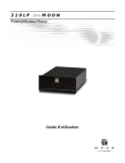 Pr&eacute;amplificateur phono 310LP S&eacute;rie MOON Guide d&rsquo;utilisation
