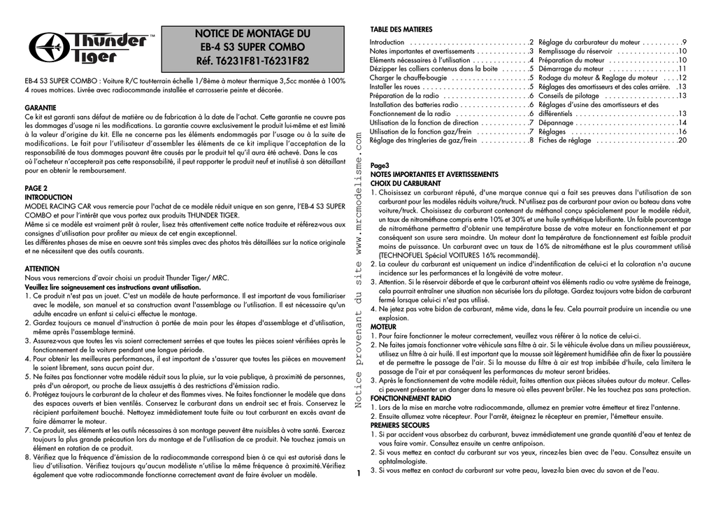 Ressorts Rouge S3 Vis de r/églage carburateur ralenti air