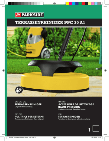 Terrassenreiniger PPC 30 A1 Bedienungsanleitung | Manualzz