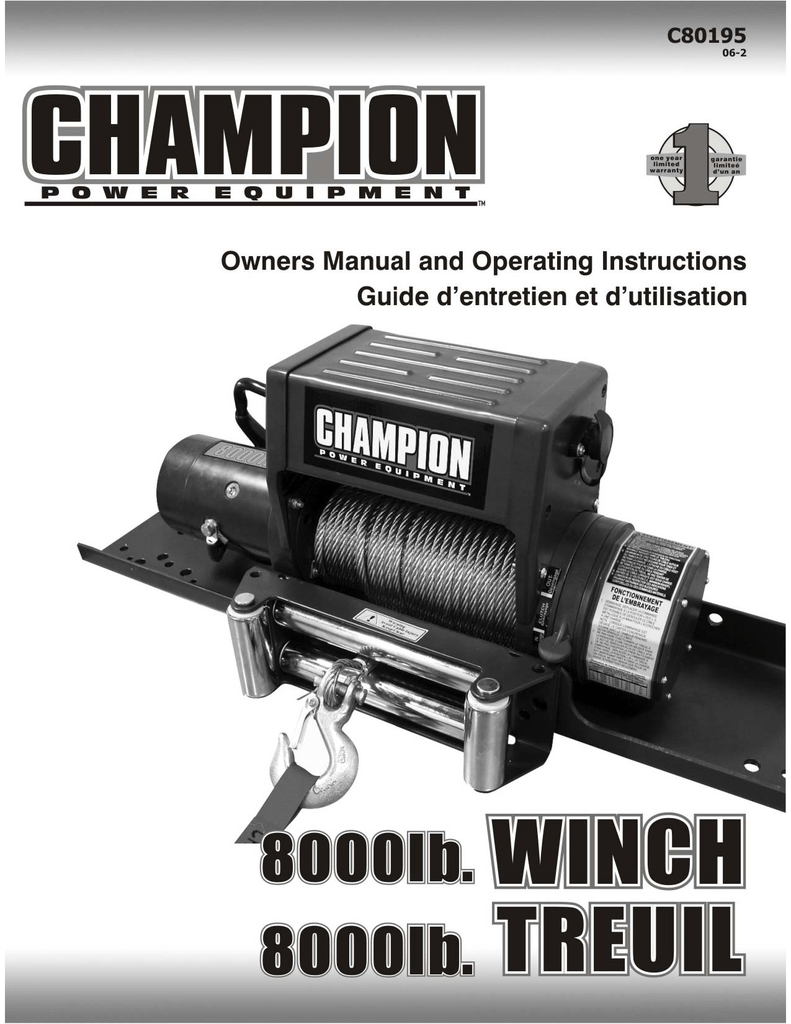 winch assembly drawing Manualzz