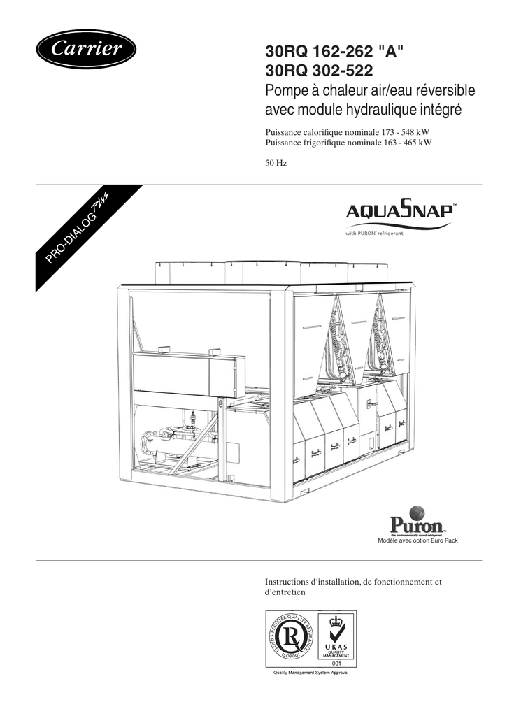 30rq 162 262 A 30rq 302 522 Pompe à Chaleur Aireau