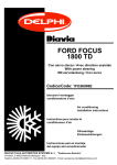 Air Conditioning system Diavia 1800 TD Installation Instructions