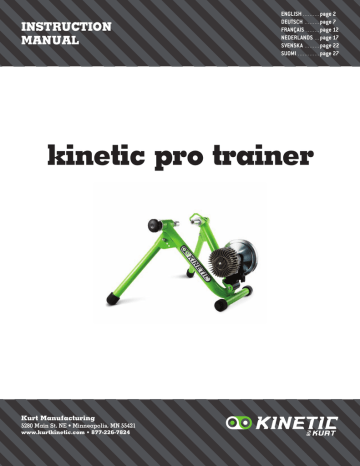 kinetic trainer manual