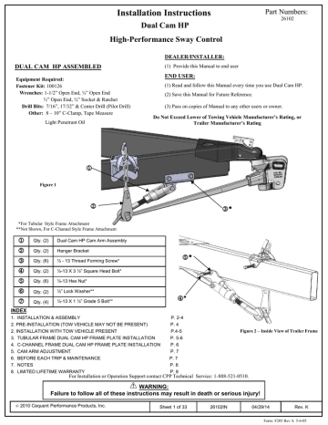 Installation Instructions | Manualzz