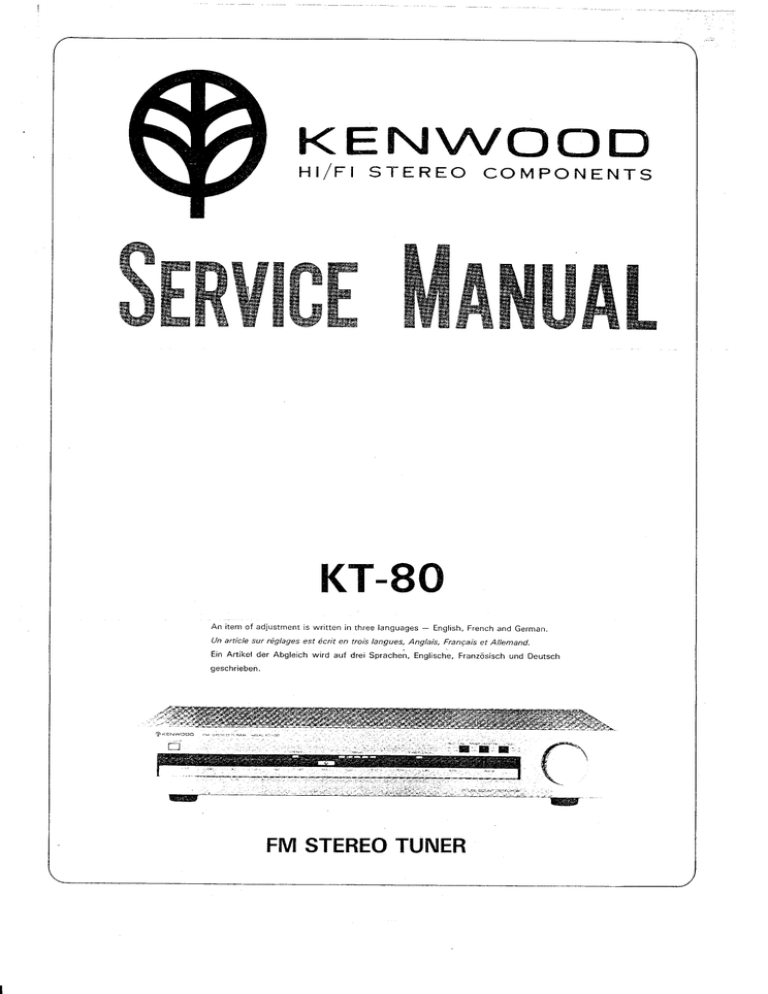 Kt 80 Manualzz