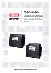 Simrad B&amp;G AC12N/AC42N Manuel d&rsquo;installation