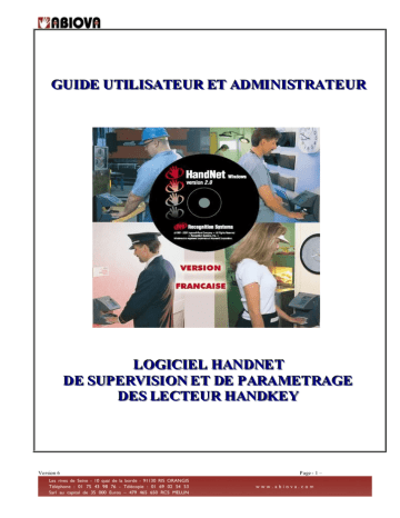guide utilisateur et administrateur logiciel handnet de | Manualzz