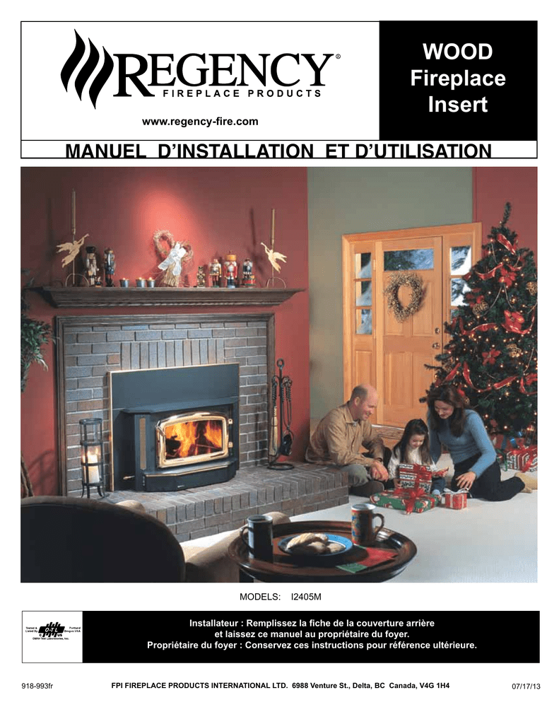 Wood Fireplace Insert Ignite Dealer Portal Manualzz