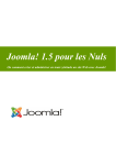 Site Web Joomla! 1.5 - Manuel d'utilisation