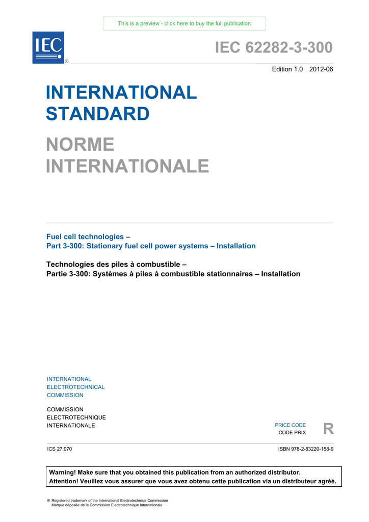 International Standard Norme Internationale | Manualzz