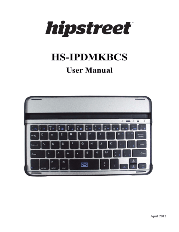 HS-IPDMKBCS User Manual | Manualzz