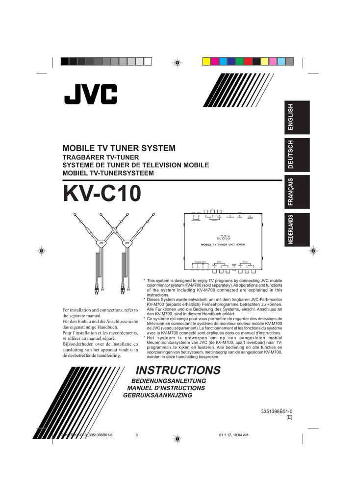 Jvc Tv Setup Instructions