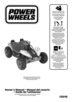 power wheels dune racer pink manual