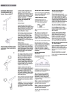 Instructions d'utilisation - Lampe solaire SensorLight TM