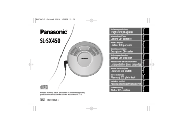 Ligações. Panasonic SLSX450 | Manualzz